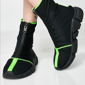 Dolls Kill Current Mood Rave Ninja Beach Boot